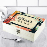 Thumbnail 8 - Personalised Decorative Tea Box Gift Sets