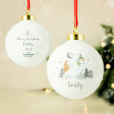 Thumbnail 1 - Personalised The Snowman Christmas Bauble