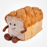 Thumbnail 2 -  Loaf of Bread Warmies Plush