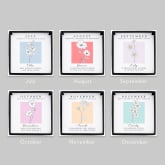 Thumbnail 4 - Personalised Birth Flower Boxed Necklaces