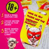 Thumbnail 4 - Drama Llama Card Game
