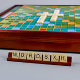 Thumbnail 5 - Prestige Scrabble with Rotating Turntable & Wooden Storage Box
