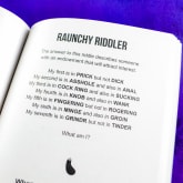 Thumbnail 8 - Naughty Puzzle Book - Cheeky Brain Teasers