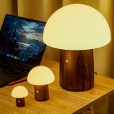 Thumbnail 5 - Wooden Mushroom Lamps