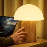 Thumbnail 3 - Wooden Mushroom Lamps