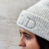 Thumbnail 3 - Personalised Initials Super Soft Beanie Hat
