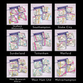 Thumbnail 4 - Set of 4 Football Ground Location Coasters