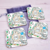 Thumbnail 7 - Set of 4 Football Ground Location Coasters