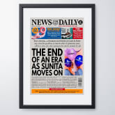 Thumbnail 1 - Personalised "Leaving" Newspaper Front Page