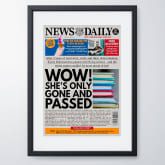 Thumbnail 1 - Personalised "Graduation" Newspaper Front Page