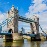 Thumbnail 1 - Entrance to Tower Bridge & 2 Course Meal at The Shakedown for Two