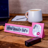 Thumbnail 1 - Office Beauty Guru Funny Desk Sign