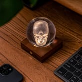 Thumbnail 5 - Skull Amber Crystal Light