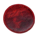 Thumbnail 3 - Cricket Red Buffalo Leather Coaster