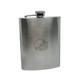 Thumbnail 3 - Buffalo Leather Cricket Hip Flask
