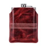 Thumbnail 5 - Buffalo Leather Cricket Hip Flask