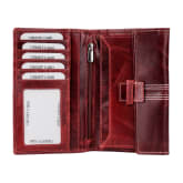 Thumbnail 3 - Cricket Buffalo Red Leather Travel Wallet