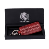 Thumbnail 1 - Cricket Red Buffalo Leather Key Fob