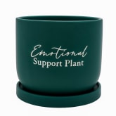 Thumbnail 1 - "Emotional Support Plant" Ceramic Plant Pot