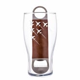 Thumbnail 3 - RAF Red Arrows Etched Pint Glass & Bottle Opener Set