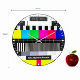 Thumbnail 5 - Testpage Dome Glass Multicolour Wall Clock