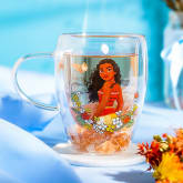 Thumbnail 1 - Disney Princess Moana Floral Glass Mug
