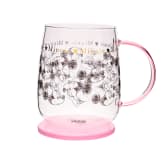 Thumbnail 3 - Disney Classic Collectable Minnie Mouse Glass Mug With Lid