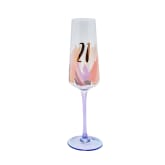 Thumbnail 1 - Brushstroke 21st Birthday Flute Glass
