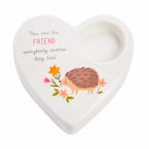 Thumbnail 2 - Love Life Ceramic Friend Tea Light Candle Holder