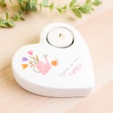 Thumbnail 1 - Love Life Ceramic Family Tea Light Candle Holder