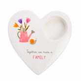 Thumbnail 3 - Love Life Ceramic Family Tea Light Candle Holder