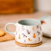 Thumbnail 1 - Ling Designs Cat Pattern Ceramic Mug