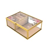 Thumbnail 7 - Classic Floral Glass Jewellery Boxes