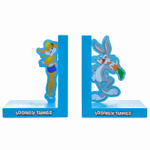 Thumbnail 5 - Warner Bros Looney Tunes Bugs Bunny And Lola Wooden Book Ends