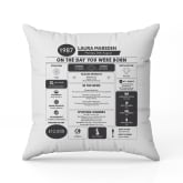 Thumbnail 12 - Personalised The Day You Were Born Birthday Cushion