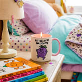 Thumbnail 1 - Little Miss Naughty Blueberry Muffin Scented Reusable Mug Candle