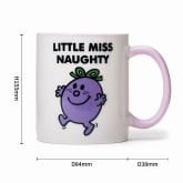 Thumbnail 5 - Little Miss Naughty Blueberry Muffin Scented Reusable Mug Candle