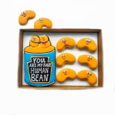 Thumbnail 6 - "You Are My Fave Human Bean" Hand-Iced Cookie Letterbox Gift