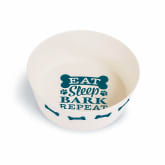 Thumbnail 1 - "Eat, Sleep, Bark, Repeat" Dog Bowl