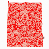 Thumbnail 2 - William Morris Raspberry Recycled Cotton Tea Towel