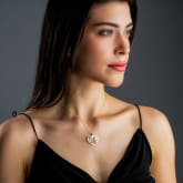 Thumbnail 7 - Personalised Heart-Shaped Family Tree Necklace with Birthstone