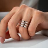 Thumbnail 3 - Personalised Family Names Ring