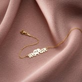 Thumbnail 3 - Personalised Mama & Kids Elephant Bracelet with Initials
