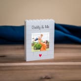 Thumbnail 4 - Personalised "Daddy & Me" LEGO Brick Photo Upload Blocks