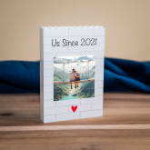 Thumbnail 3 - Personalised "Us Since…" LEGO Brick Photo Upload Blocks