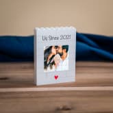 Thumbnail 4 - Personalised "Us Since…" LEGO Brick Photo Upload Blocks