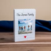 Thumbnail 3 - Personalised "The Family" LEGO Brick Photo Upload Blocks