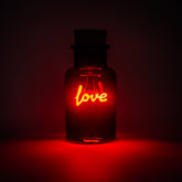 Thumbnail 2 - Love LED Neon Message in a Bottle Light