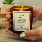 Thumbnail 2 - 40 and Bloody Brilliant Candle