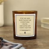 Thumbnail 3 - For the Man Who Taught Me Everything I Know Candle